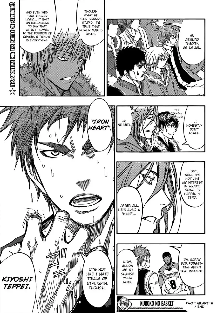 Kuroko no Basket Chapter 243 21